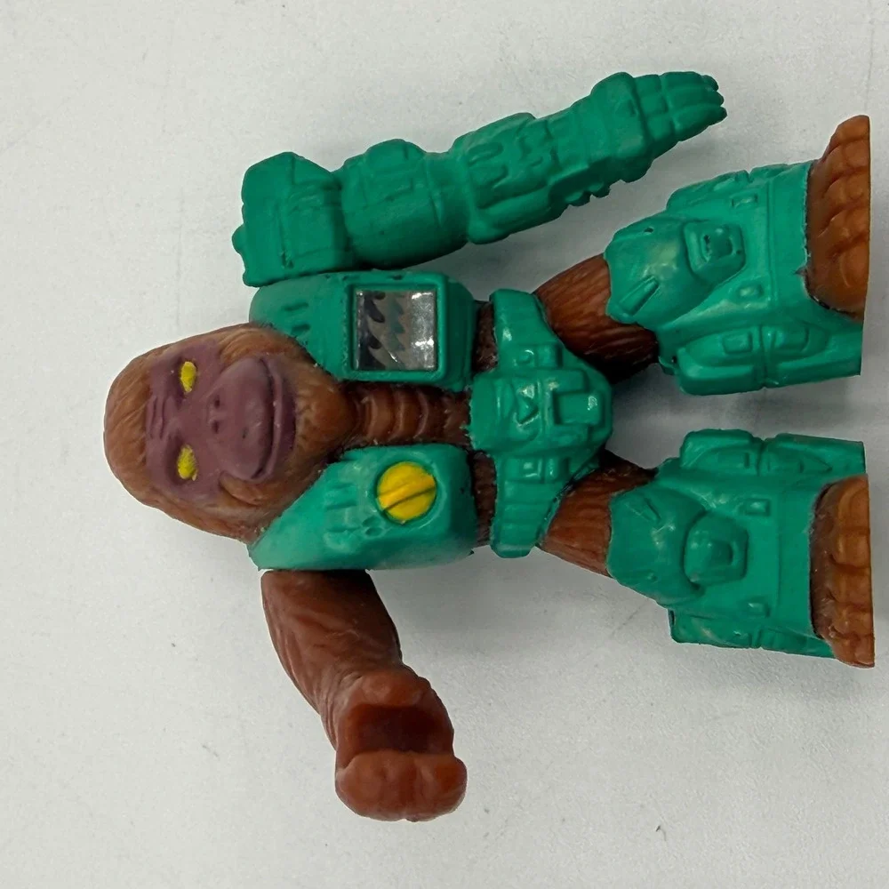 Battle Beasts Vintage 1987‎ Ossified Orangutan #76 w/ Weapon Complete Rub Hasbro
